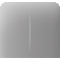 SideButton (2-gang) vertical fog Бічна кнопка для двоклавішного вимикача Ajax