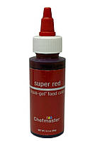 Гелевий барвник Super Red Chefmaster Liqua-Gel 65 г
