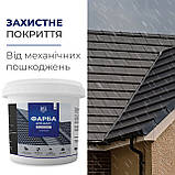 Поліуретанова фарба для даху MG 5500 г Коричнева plastall, фото 4