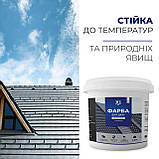 Поліуретанова фарба для даху MG 5500 г Коричнева plastall, фото 6