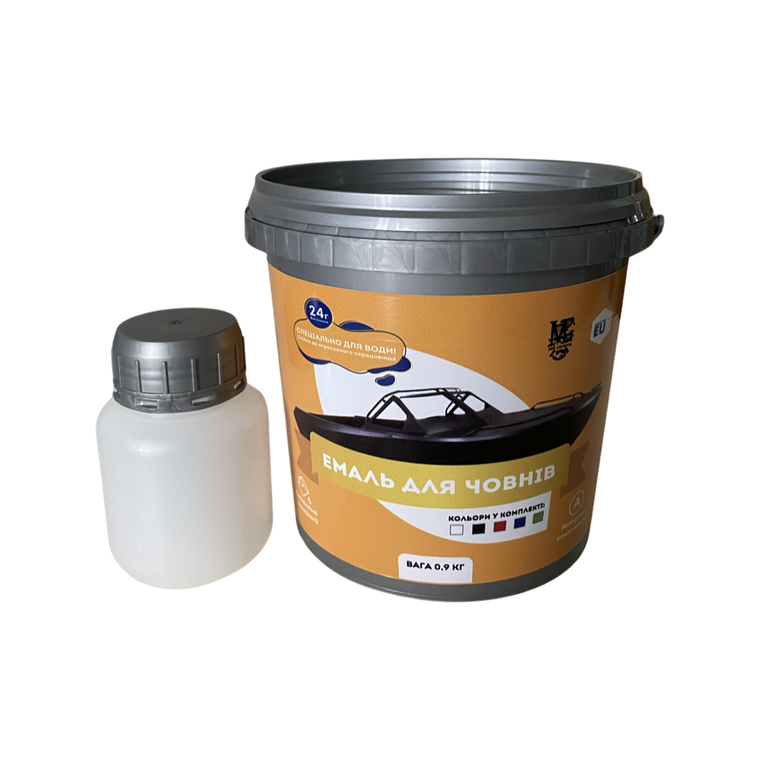 Емаль епоксидна для човнів, яхт, катерів Feniks 900г, фото 1