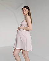 Комплект халат і сорочка з кліпсами для годування CREAMY, фото 6