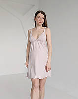 Комплект халат і сорочка з кліпсами для годування CREAMY, фото 5