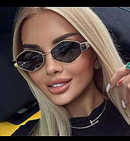 Жіночі сонячні окуляри трендові шестигранні окуляри від сонця стильні молодіжні окуляри