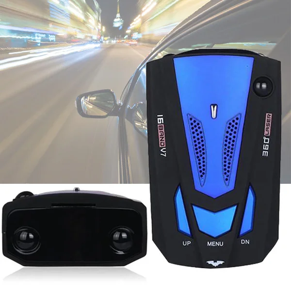 Автомобільний антирадар V7 Radar Detectors (360 градусів)