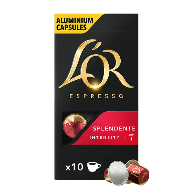 Кава мелена в капсулах L'OR Espresso Splendente 10 капсул
