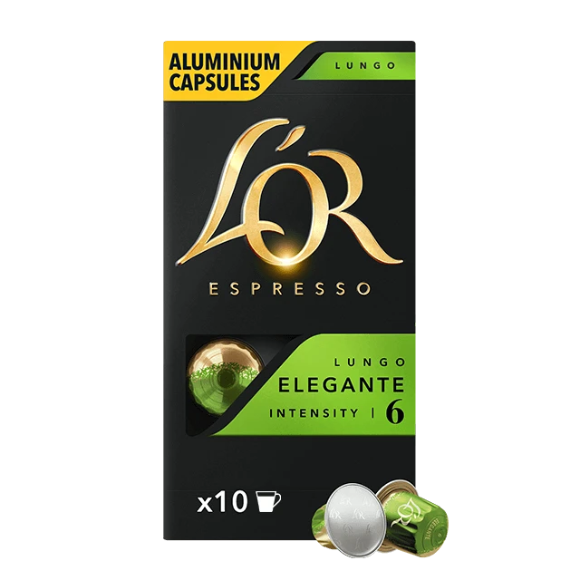 Кава мелена в капсулах L'OR Lungo Elegante 10 капсул