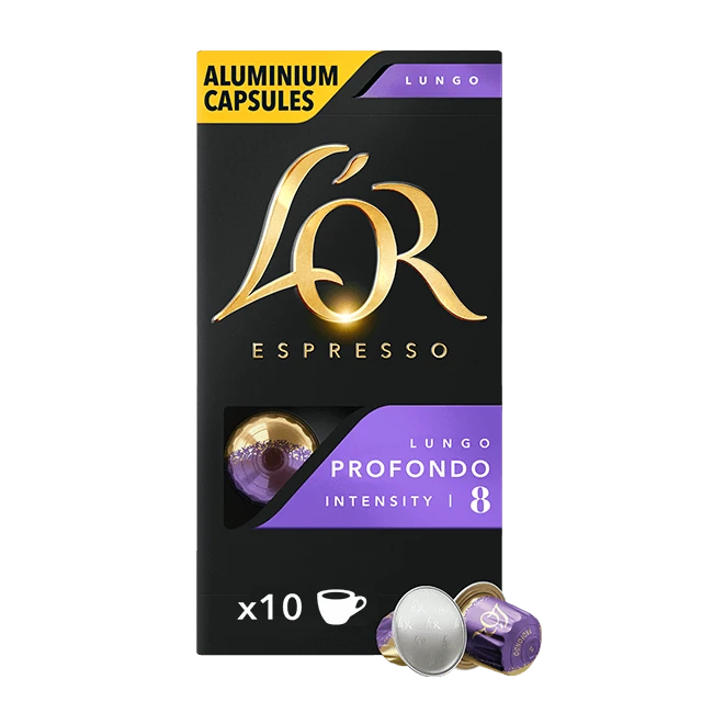 Кава мелена в капсулах L'OR Lungo Profondo 10 капсул