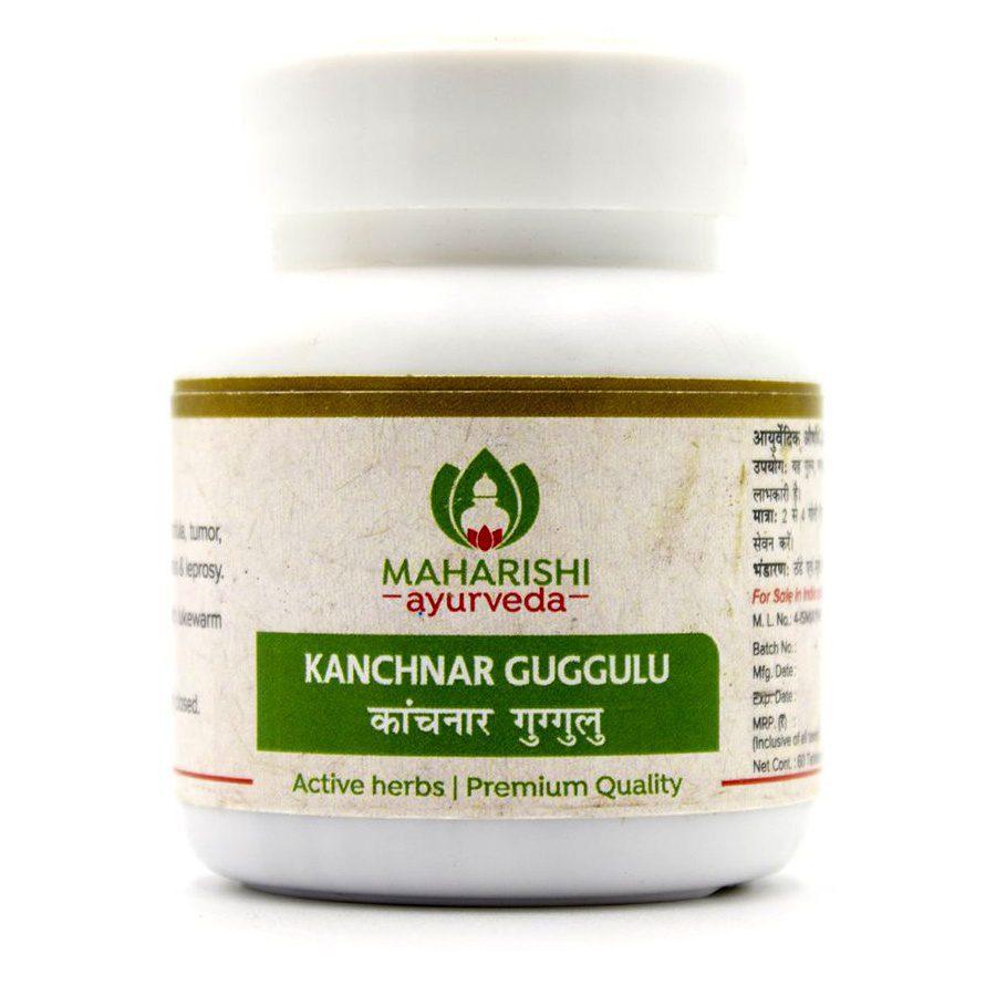 Канчар Гуггул (Kanchnar Gugulu, Maharishi Ayurveda) 60 таблеток, фото 1