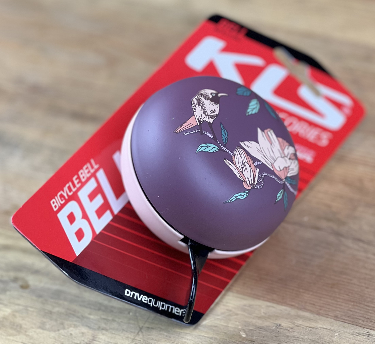 Сигнал на велосипед дзвінок KELLYS Bell 80 Antique Red, фото 1