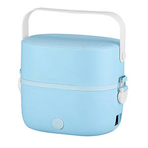 Ланчбокс електричний із металевими контейнерами Electric Lunch Box