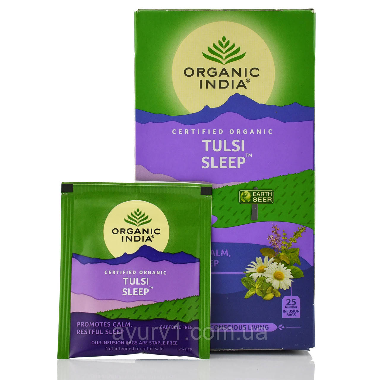 Organic India, Tea Tulsi Sleep, 25 Infusion Bags