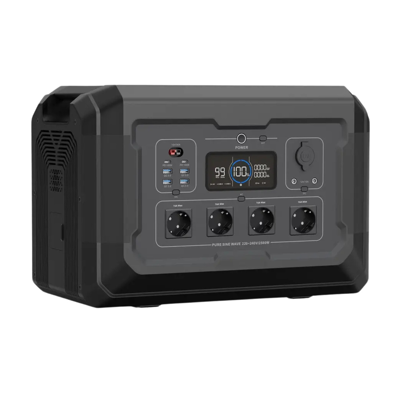 Портативна зарядна станція IQ Energy Box S2 2500W,2048wh, фото 1