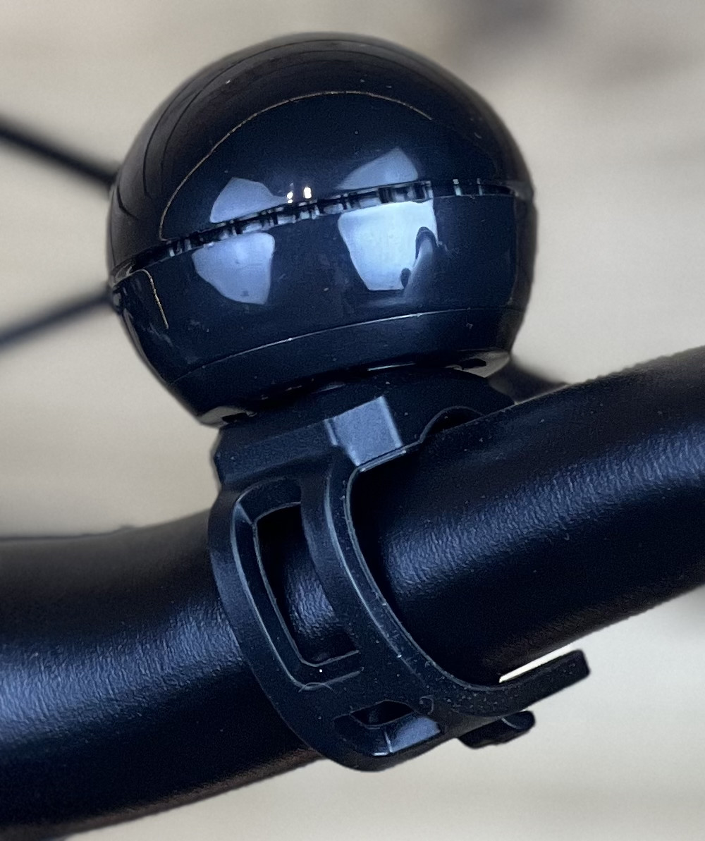 Сигнал на велосипед дзвінок OnRide Horn 10 чорний (CR2032) електронний, фото 1