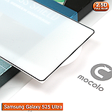 Захисне Full Glue скло Mocolo Samsung Galaxy S25 Ultra (Повна поклейка), фото 4