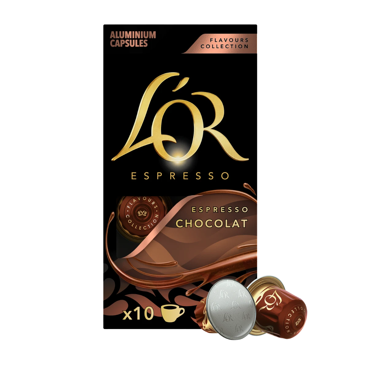 Кава мелена в капсулах L'OR Espresso Chocolat 10 капсул, фото 1