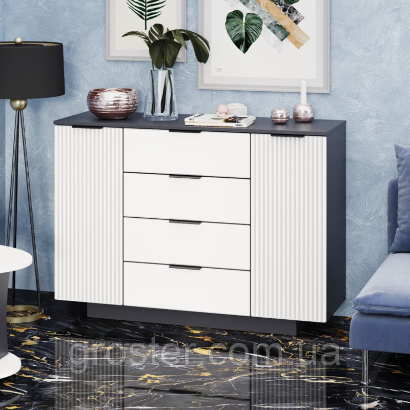 Комод К-6 МДФ на телескопічних напрямних, фото 1