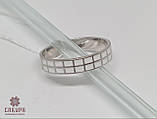 Срібна Каблучка зі вставкою емаль, фото 3