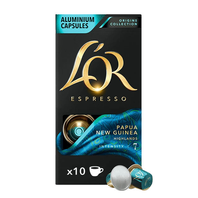 Кава мелена в капсулах L'OR Espresso Papua New Guinea 10 капсул