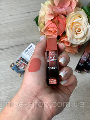 Рідка матова помада Golden Rose My Matte Lip Ink No 16, фото 2