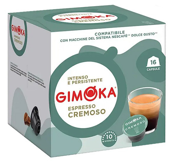 Кава в капсулах Gimoka Dolce Gusto Espresso Cremoso (16 шт.)