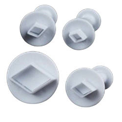 Форма для печива Empire "ромбіки" 4 штуки пластик (8617 EM)