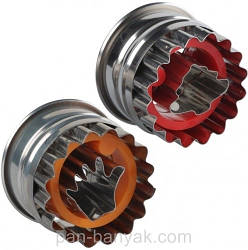 Форма-прес для печива Empire "асорті" 2 штуки метал (8906 EM)