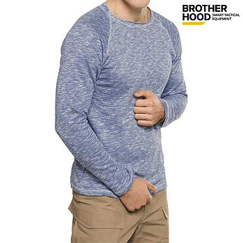 Світшот, пуловер чоловічий Brotherhood T.OR синій меланж