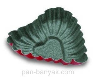 Форма для випікання Lacor "серце" 6 штук 7х6 см антипригарне покриття (68011 L)