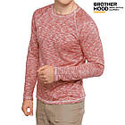 Світшот, пуловер чоловічий Brotherhood T.OR червоний меланж, фото 4