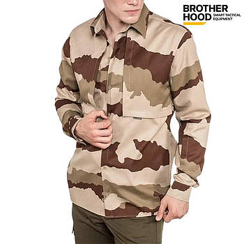 Сорочка камуфляжна тактична Brotherhood Camo буря в пустелі пустельний камуфляж