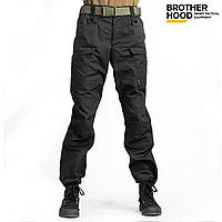 Штани тактичні військові для ЗСУ Brotherhood UTP 2.0 ріп-стоп чорний