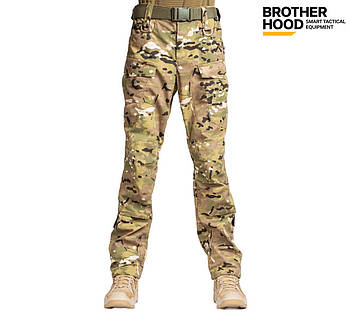 Штани тактичні військові для ЗСУ Brotherhood UTP 3.0 ріп-стоп мультикам