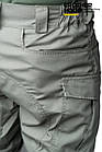 Штани тактичні військові для ЗСУ Brotherhood UTP 2.0 ріп-стоп олива, фото 7