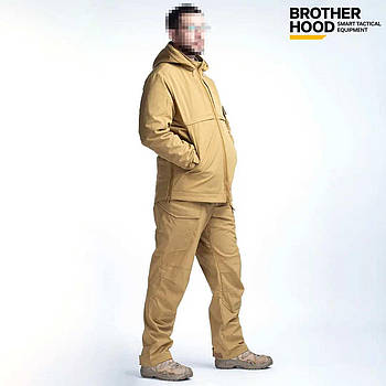 Куртка мілітарі Brotherhood UTJ 3.0 SoftShell койот