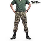 Штани тактичні військові для ЗСУ Brotherhood UTP rip stop 3.1 піксель, фото 4