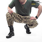 Штани тактичні військові для ЗСУ Brotherhood UTP rip stop 3.1 піксель, фото 5