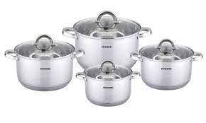 Набір посуду Vincent 8 предметів неіржавка (3030 VC)