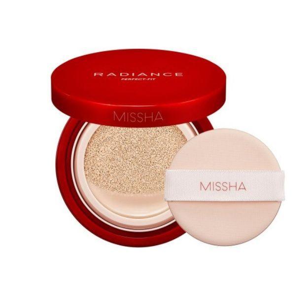 Ультрастійкий кушон Missha Radiance Perfect-fit Cushion #19 SPF 50+ PA+++ 15g, фото 1