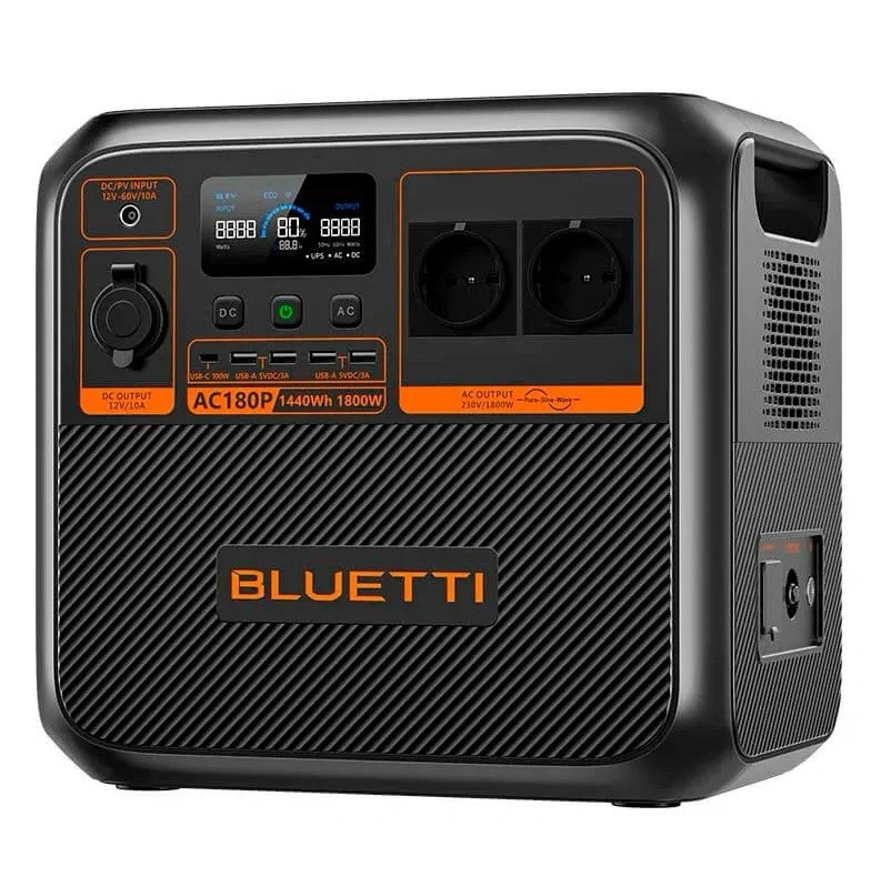 Зарядна станція BLUETTI AC180P, 1800 Вт, 1440 Вт/год, фото 1