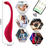 Яскраве смарт віброяйце Love Spouse — Смарт вібратори, фото 5