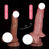 Насадка для збільшення на пеніс і мошонку 19 см, фото 2