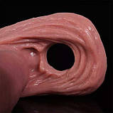 Насадка для збільшення на пеніс і мошонку 19 см, фото 5