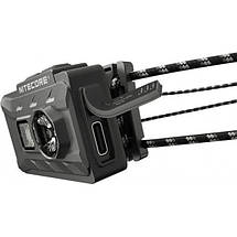 Ліхтар налобний акумуляторний чорний - Nitecore NU20 Classic 2024, фото 3