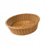 Кошик FoREST круглий коричневий d40 см h10 см (522308) з швидкою доставкою по Україні