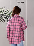 Трендова сорочка в  клітку 1050 фан, фото 7