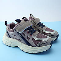 Кросівки для дівчинки дитячі Том М з липучкою