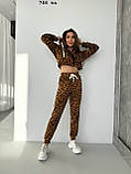 Костюм жіночий з леопардовим принтом 746 та, фото 4