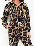 Костюм жіночий з леопардовим принтом 746 та, фото 3