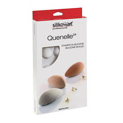 Форма для випічки Silikomart 6,3х2,9 см h2,8 см силікон (Quenelle)